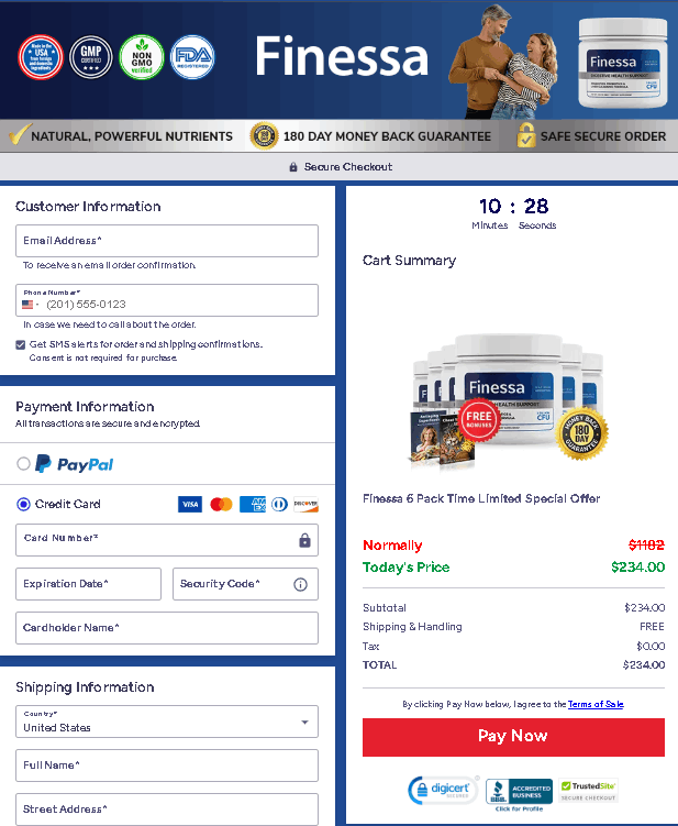 Finessa Order Now